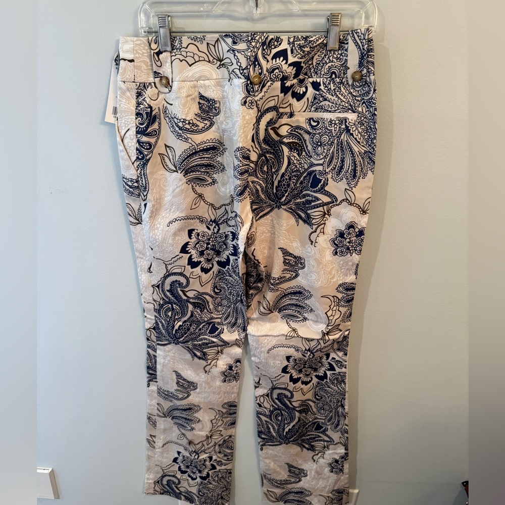 Etcetera-Floral Patterned cotton pants